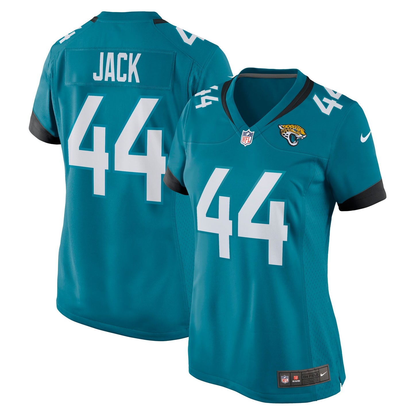 Myles Jack Jacksonville Jaguars Nike Women's Game Jersey - Teal