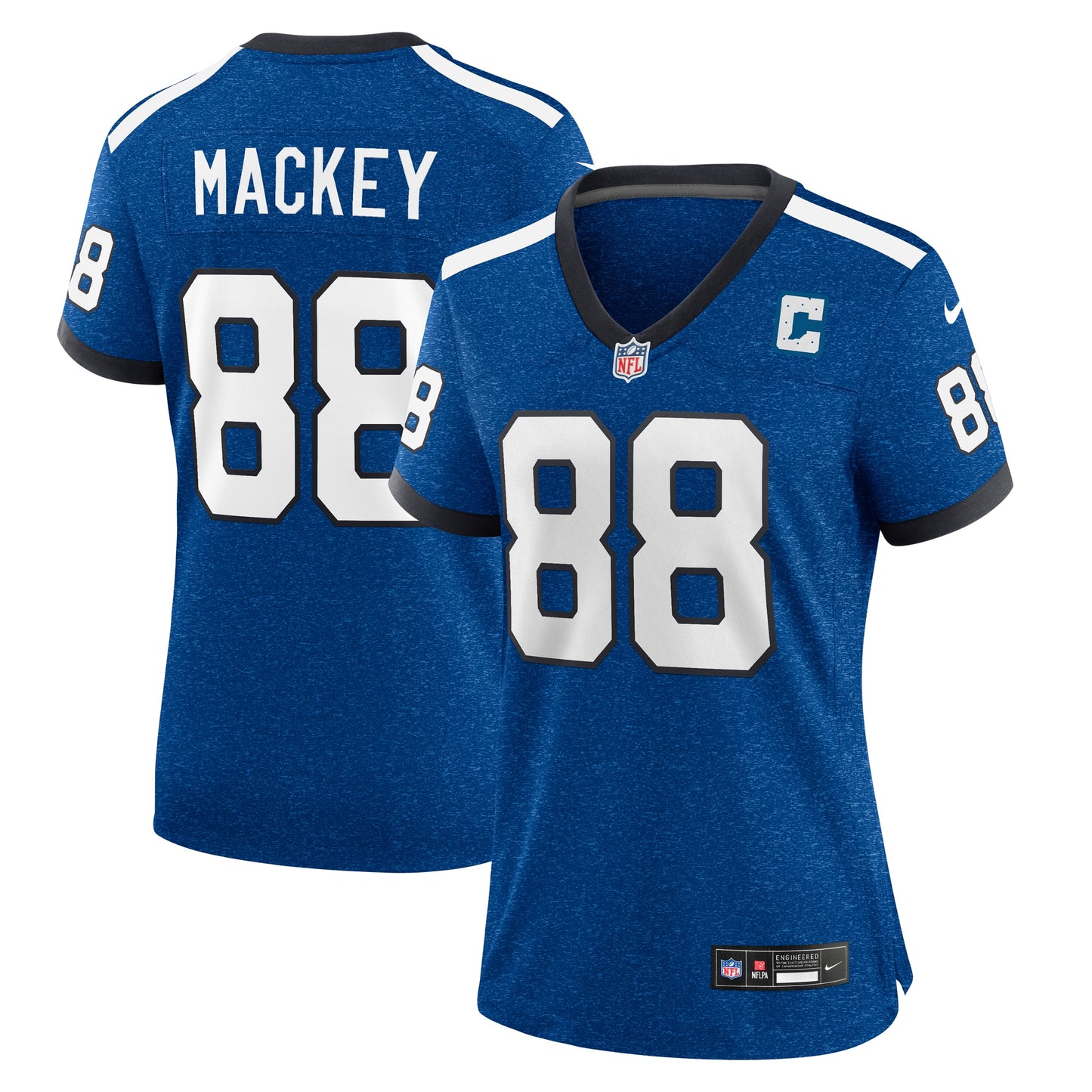 John Mackey Indianapolis Colts Nike Women's Indiana Nights Alternate Game Jersey - Royal