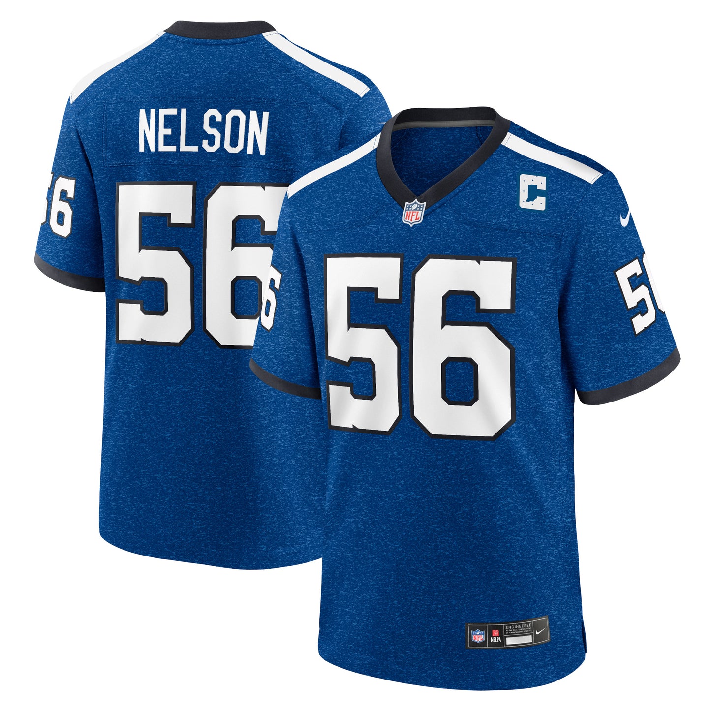 Quenton Nelson Indianapolis Colts Nike Indiana Nights Alternate Game Jersey - Royal