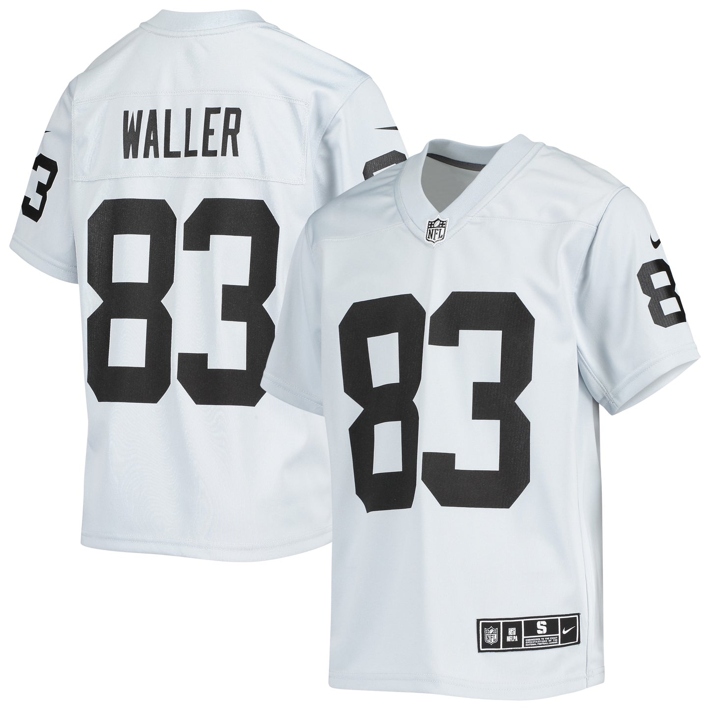 Darren Waller Las Vegas Raiders Nike Youth Inverted Team Game Jersey - Silver