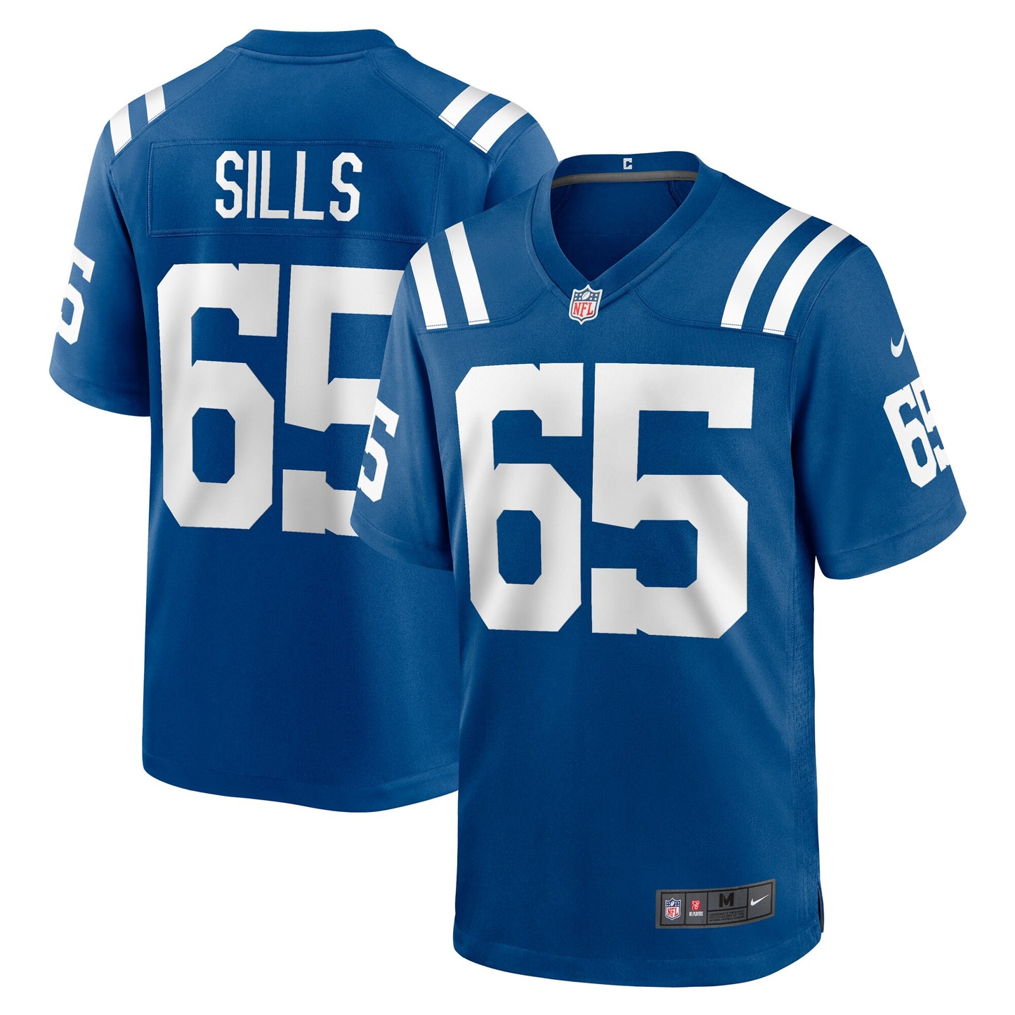 Josh Sills Indianapolis Colts Nike Team Game Jersey - Royal