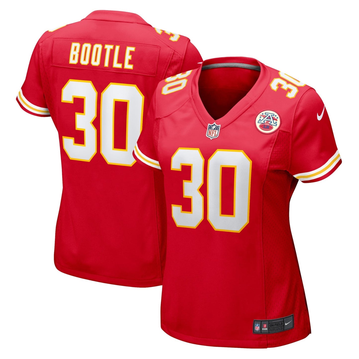 Women's Nike Dicaprio Bootle Red Kansas City Chiefs Home Game Player Jersey