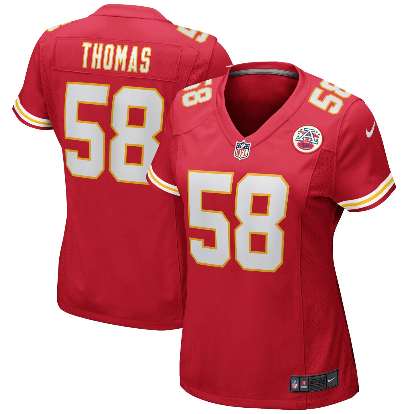 Derrick Thomas Kansas City Chiefs Nike Women's Game Retired Player Jersey - Red