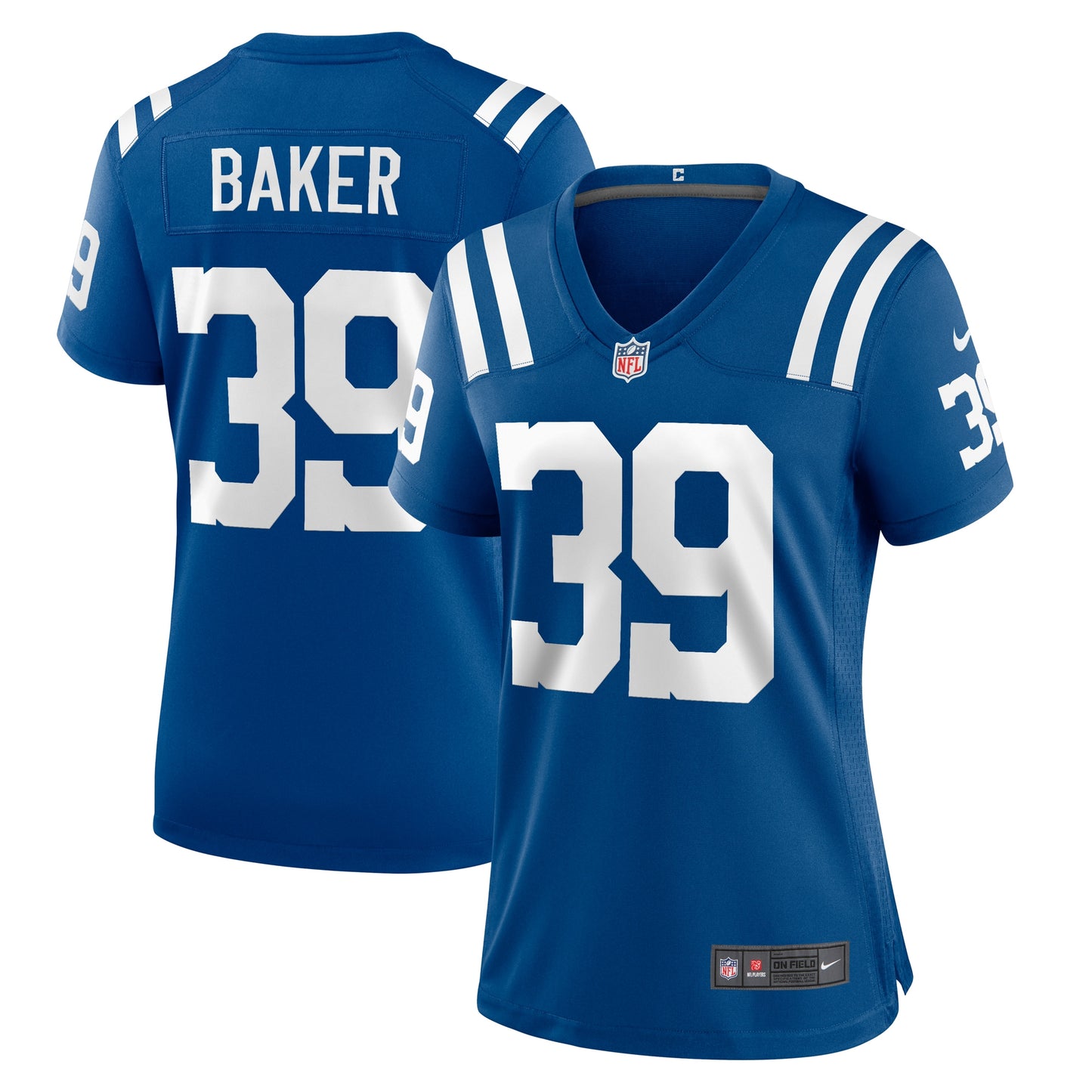 Darrell Baker Jr Indianapolis Colts Nike Women's Team Game Jersey - Royal