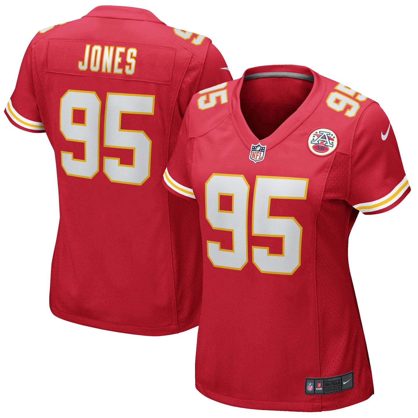 Chris Jones Kansas City Chiefs Nike Women's Game Jersey - Red