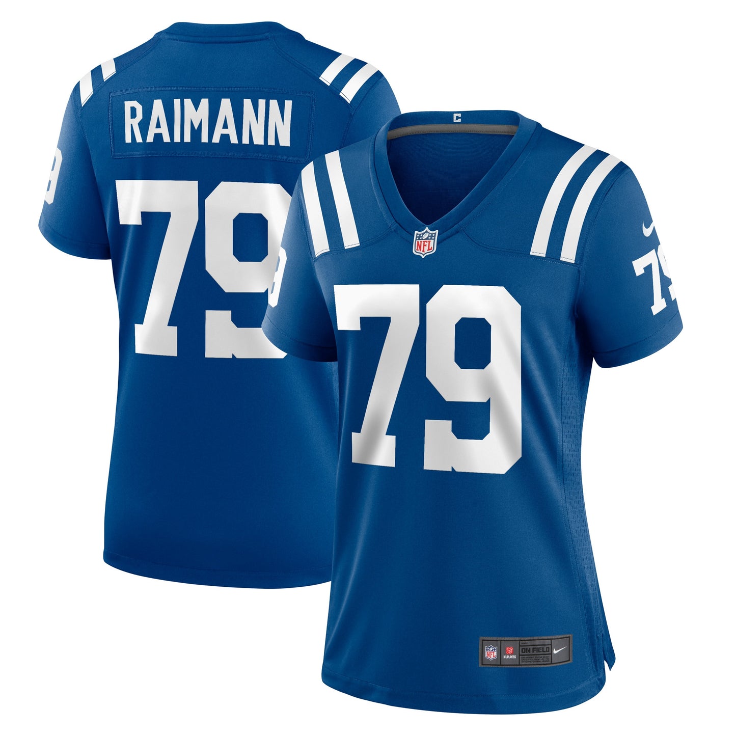 Bernhard Raimann Indianapolis Colts Nike Women's Player Game Jersey - Royal