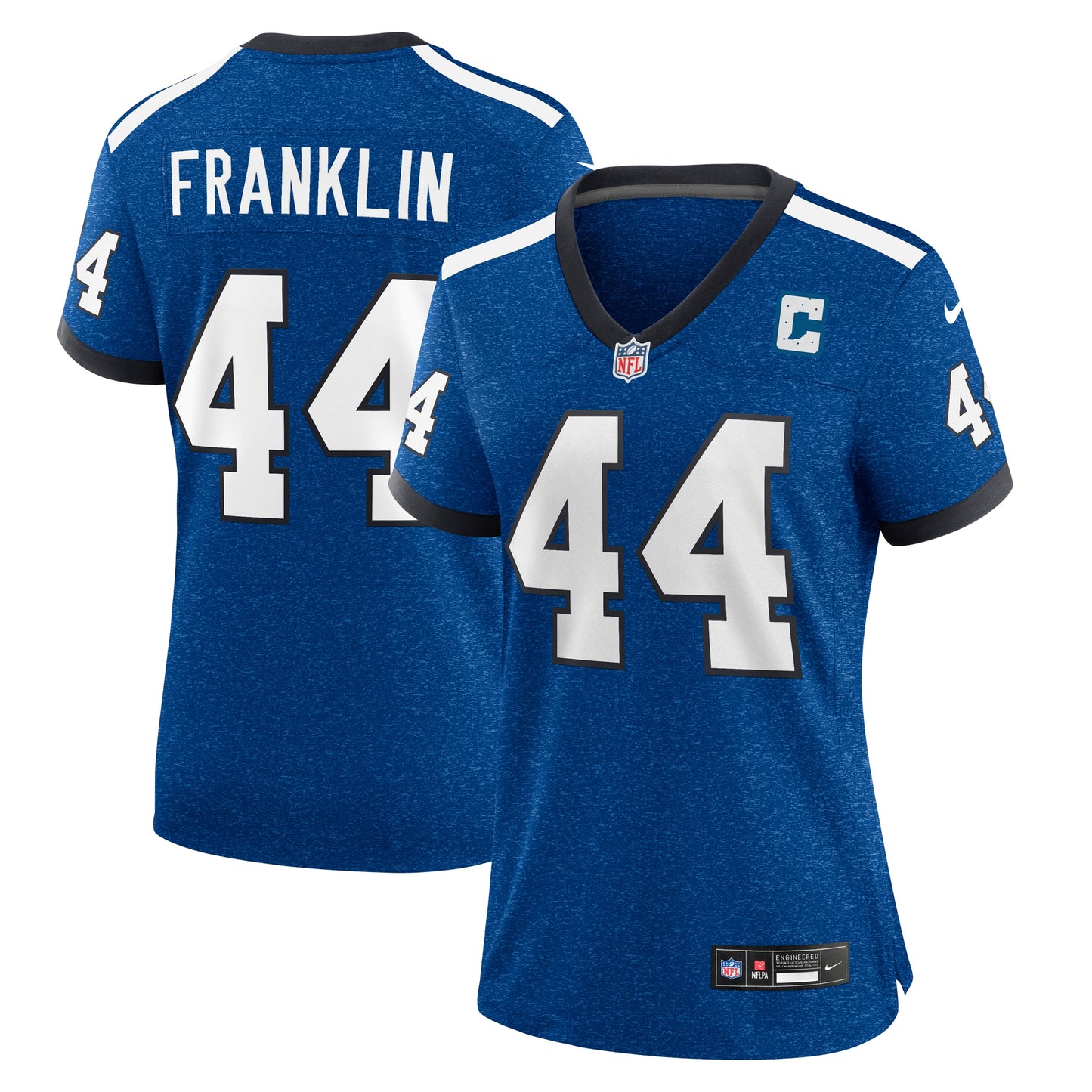 Zaire Franklin Indianapolis Colts Nike Women's Indiana Nights Alternate Game Jersey - Royal
