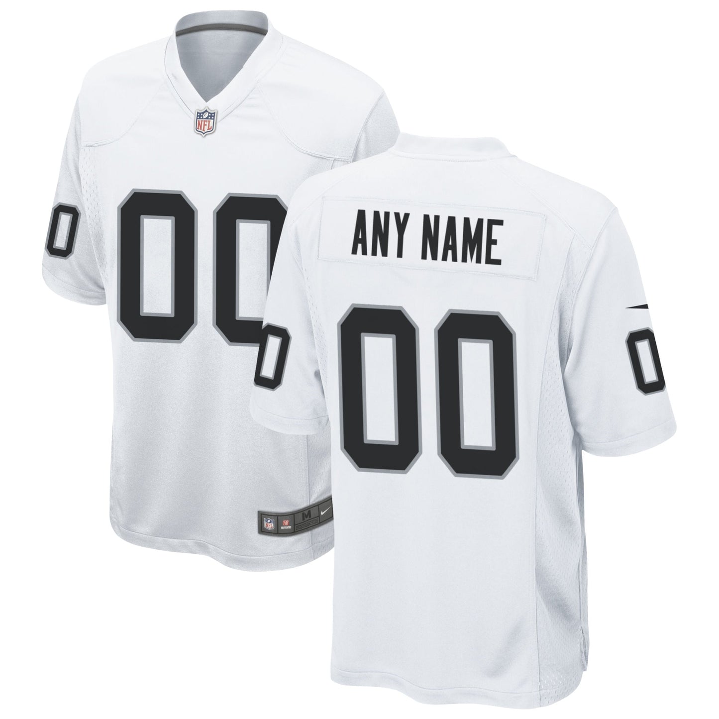 Las Vegas Raiders Nike Custom Game Jersey - White
