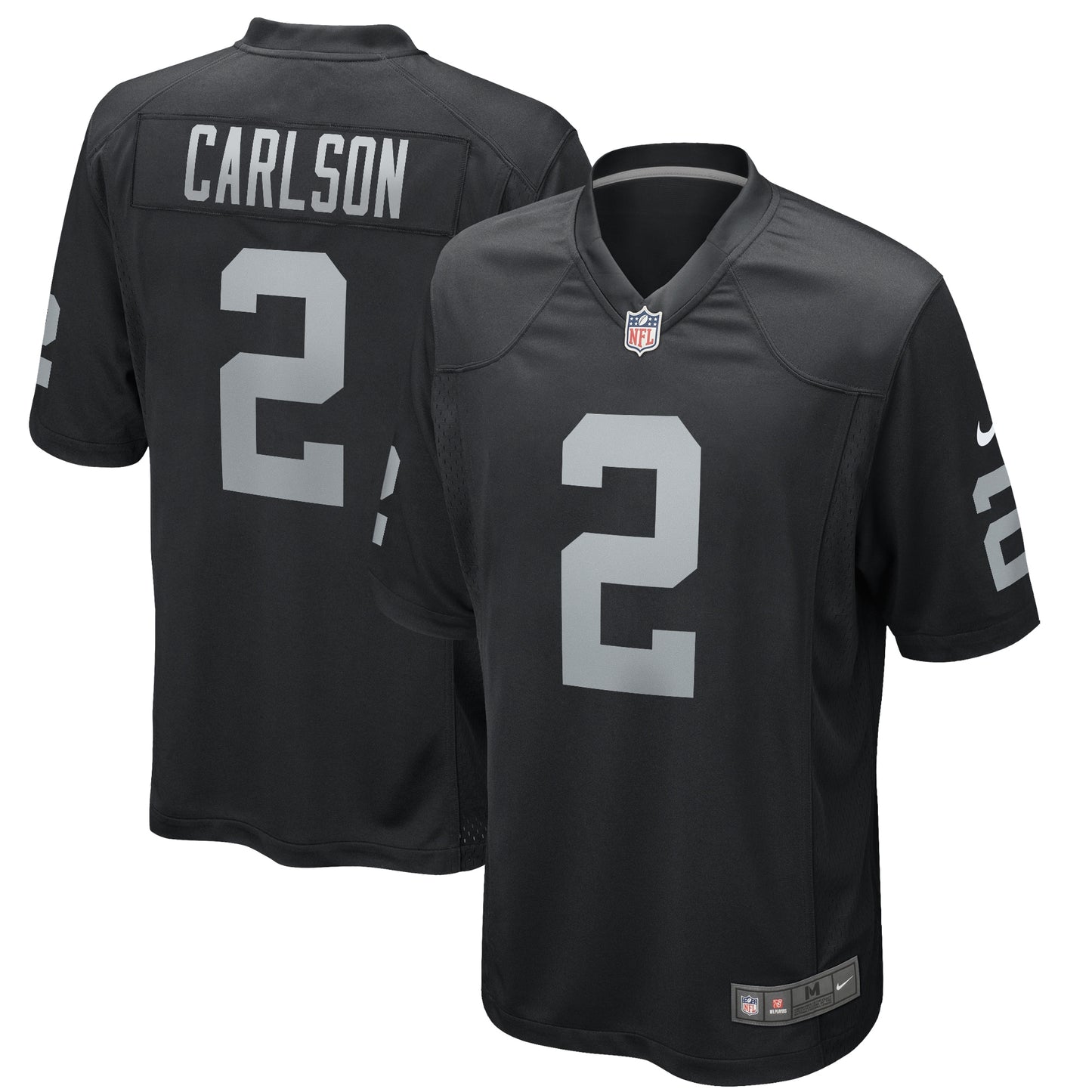 Daniel Carlson Las Vegas Raiders Nike Game Player Jersey - Black
