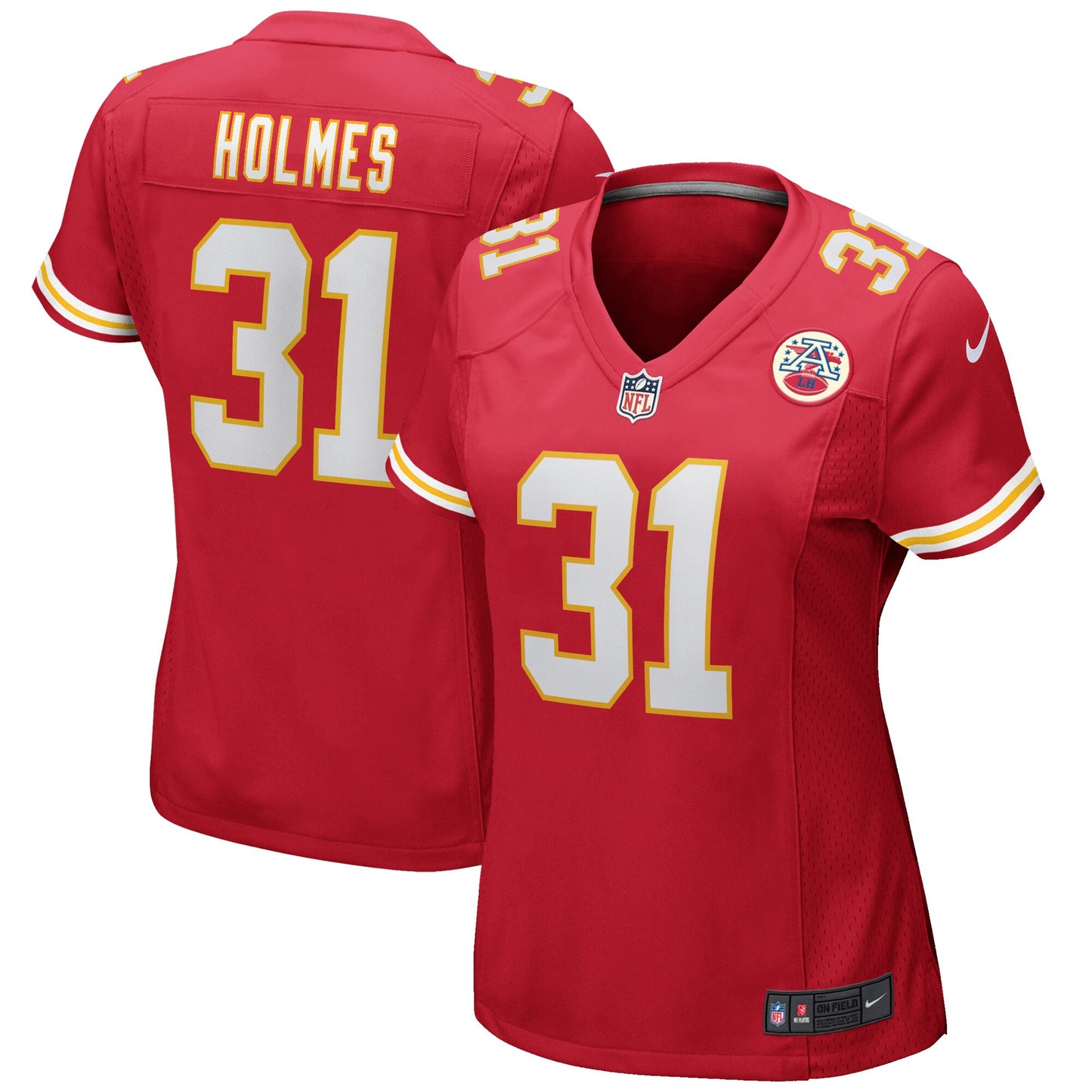 Priest Holmes Kansas City Chiefs Nike Women's Game Retired Player Jersey - Red